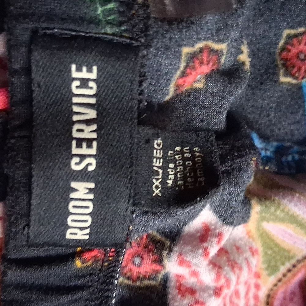2 Sets! Room Service Size XXL Tiger Floral Pajama Sets - Picture 3 of 16